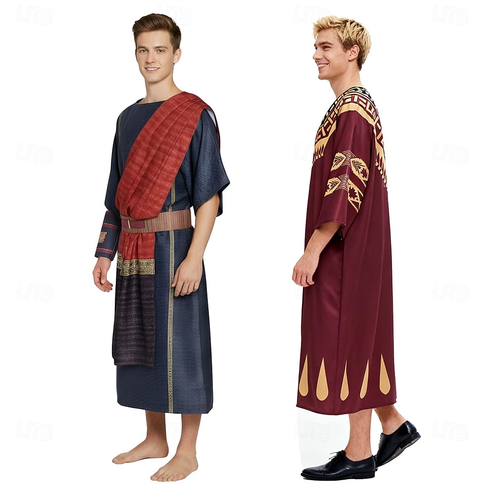 Asiria antigua Mesopotámico Animé Vestido llamativo Trajes De Cosplay Víspera de Todos los Santos Carnaval Rendimiento Comic Con Exposición de anime Disfraz Para Hombre Adulto 2026 - $74.99 –P3