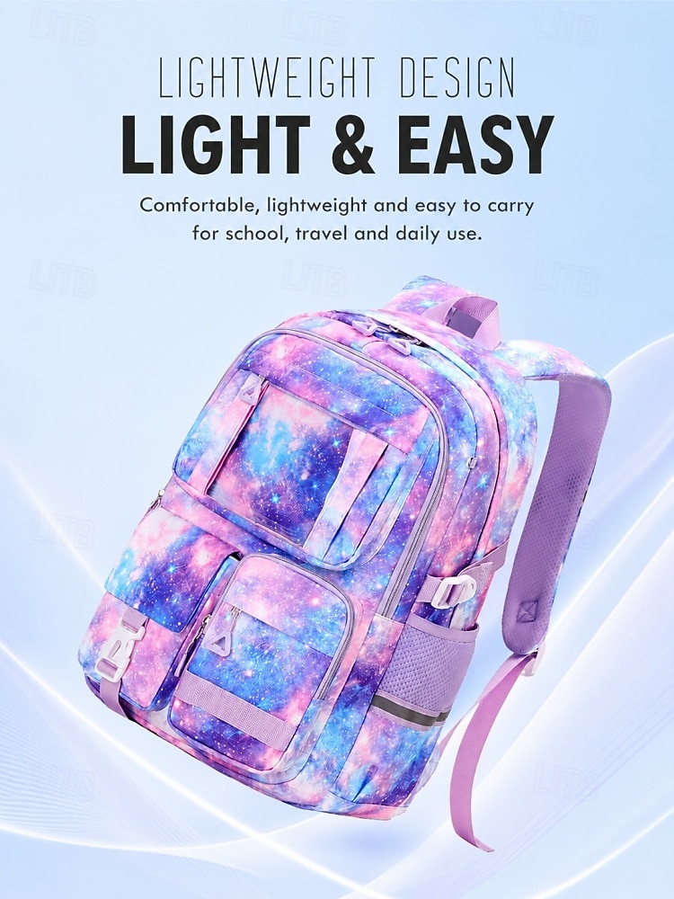 Kids School Backpack 3-Piece Set for Boys & Girls, Includes Lunch Bag & Pencil Case, Large Multi-Compartment, Durable Polyester, Ergonomic S-Straps, Reflective Safety, Elementary School Use 2026 - €36.99 –P4