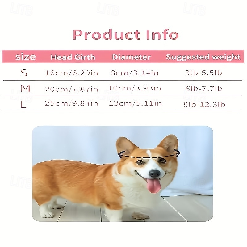 Chapeau d'été pour chien, chapeau de soleil respirant à oreilles ouvertes pour animaux de compagnie, utilisable en toutes saisons, deux styles et trois tailles, spécialement conçu pour les chiens et de 2026 ? $8.79 –P6