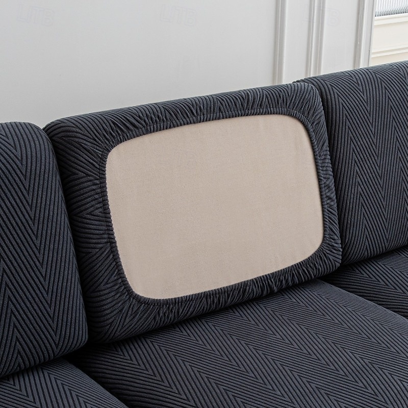 Fodera per cuscino divano jacquard magica, fodera elastica a prova di animali domestici per sedile divano, protezione elastica per mobili facile da installare per cani e gatti del 2026 a $11.49 –P31