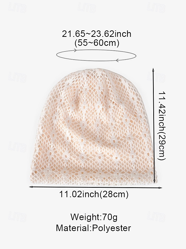 Women's Summer Crochet Hat, Openwork Polyester, Foldable Bohemian Sun Hat, Beach Vacation, Outdoor Casual, Multi-Color, Lightweight & Breathable 2026 - $14.99 –P10