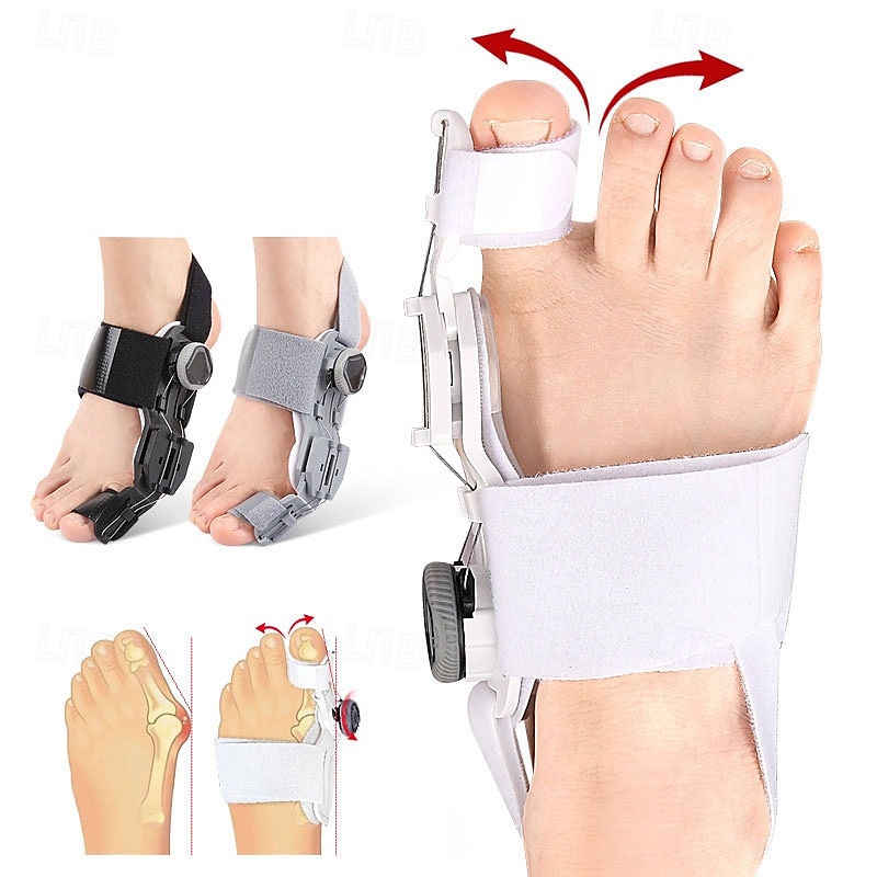 Professional Bunion Corrector with Adjustable Knob, Orthopedic Hallux Valgus Correction Splint for Big Toe Alignment and Pain Relief, Toe Straightener for Men & Women 2026 - $21.99 –P1