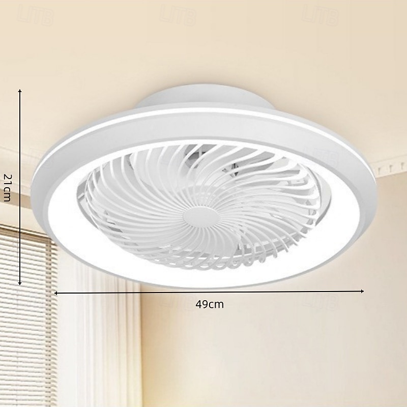 48cm Dimmable Ceiling Fan Plastic Modern 110-120V 220-240V 2026 - $563.39 –P1