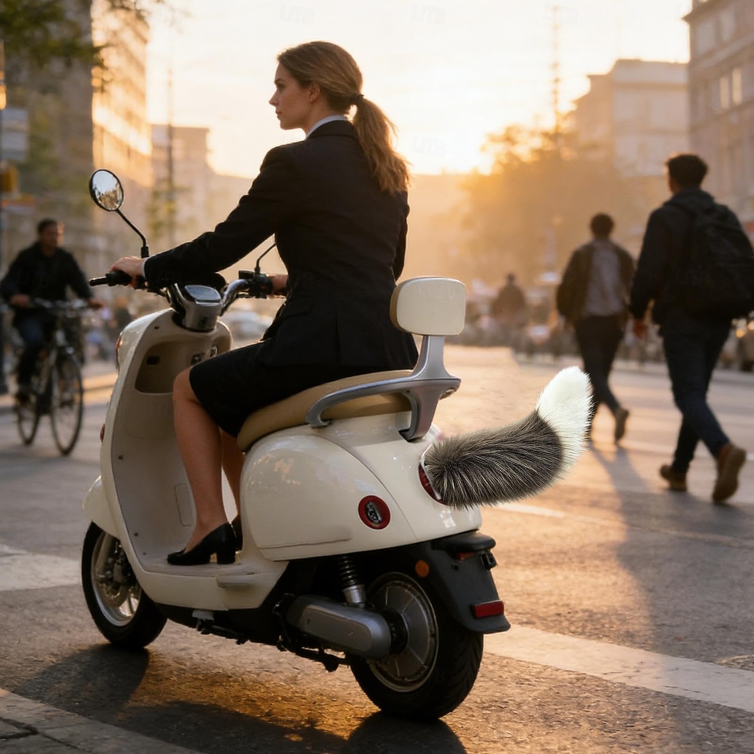 Coda di volpe mobile elettronica con telecomando, accessorio auto kawaii motorizzato con diverse modalità di funzionamento e facile installazione adesiva. del 2026 a $20.99 –P14
