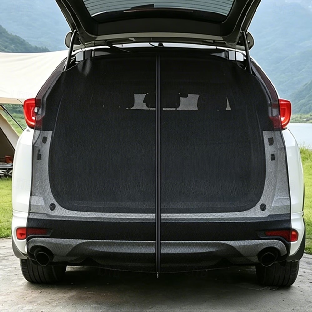 Magnetisch muggennet voor de kofferbak van de auto, geschikt voor zomerkamperen en picknicken, geventileerd anti-muggenscherm voor autoritten, universeel net voor de kofferbak van een SUV, muggennet 2026 - $27.99 –P3