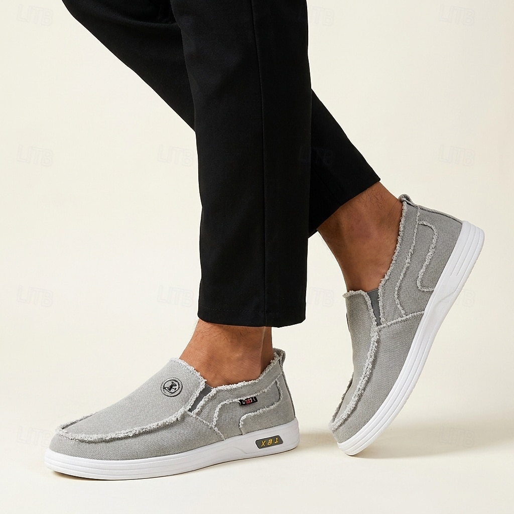 miesten pestyt kangaskengät – kevyet vintage-rento loaferit arkikäyttöön, matkoille, rantalomille ja rentoihin viikonloppuihin 2026 - $26.99 –P3