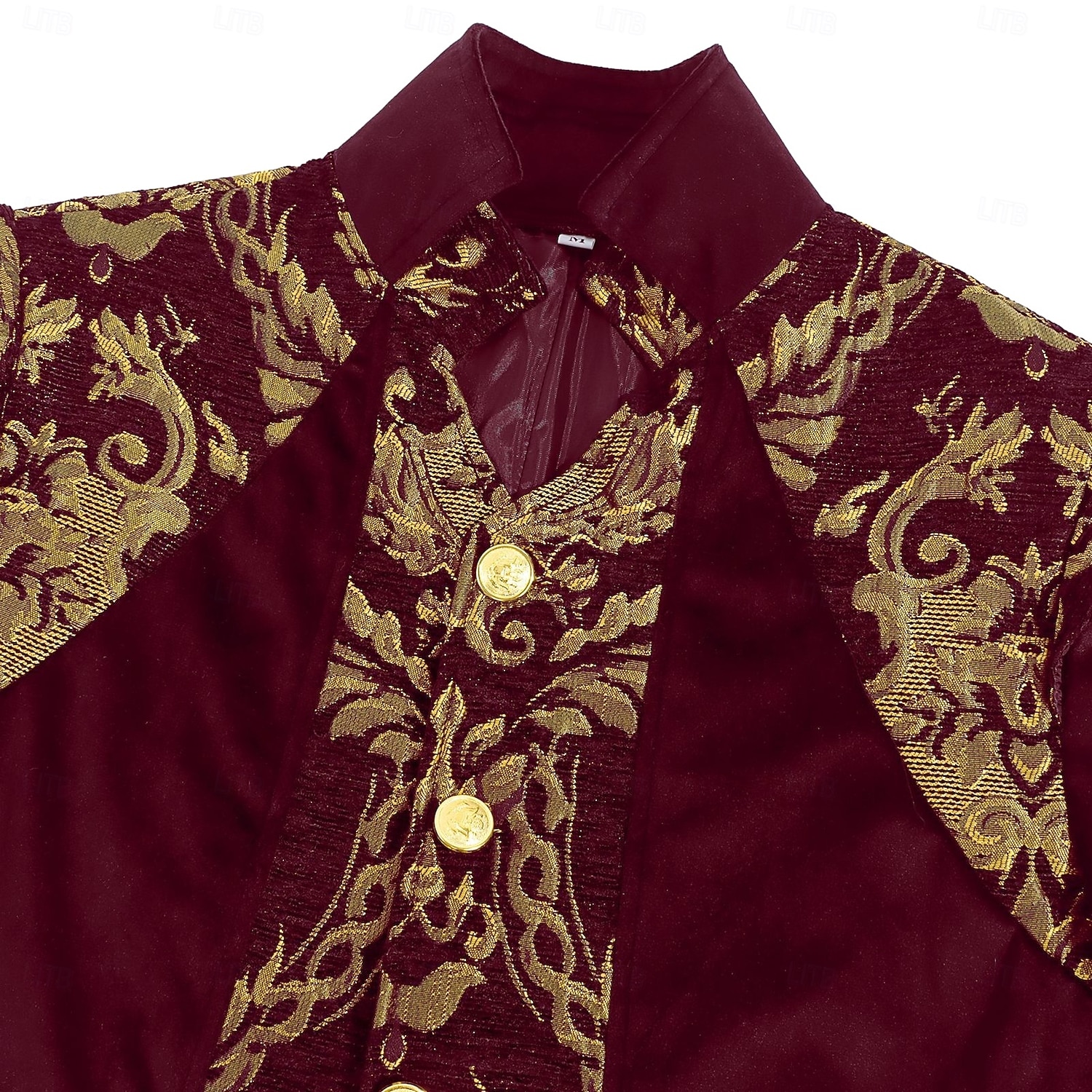 Barocco Medievale Rinascimento Cappotto Lunghe Principe Vampiro Nobile Ricamato Costume Per uomo Reale Halloween Carnevale Mascherata Feste Fiera Rinascimentale LARP Adulti Cappotto del 2026 a $85.99 –P11