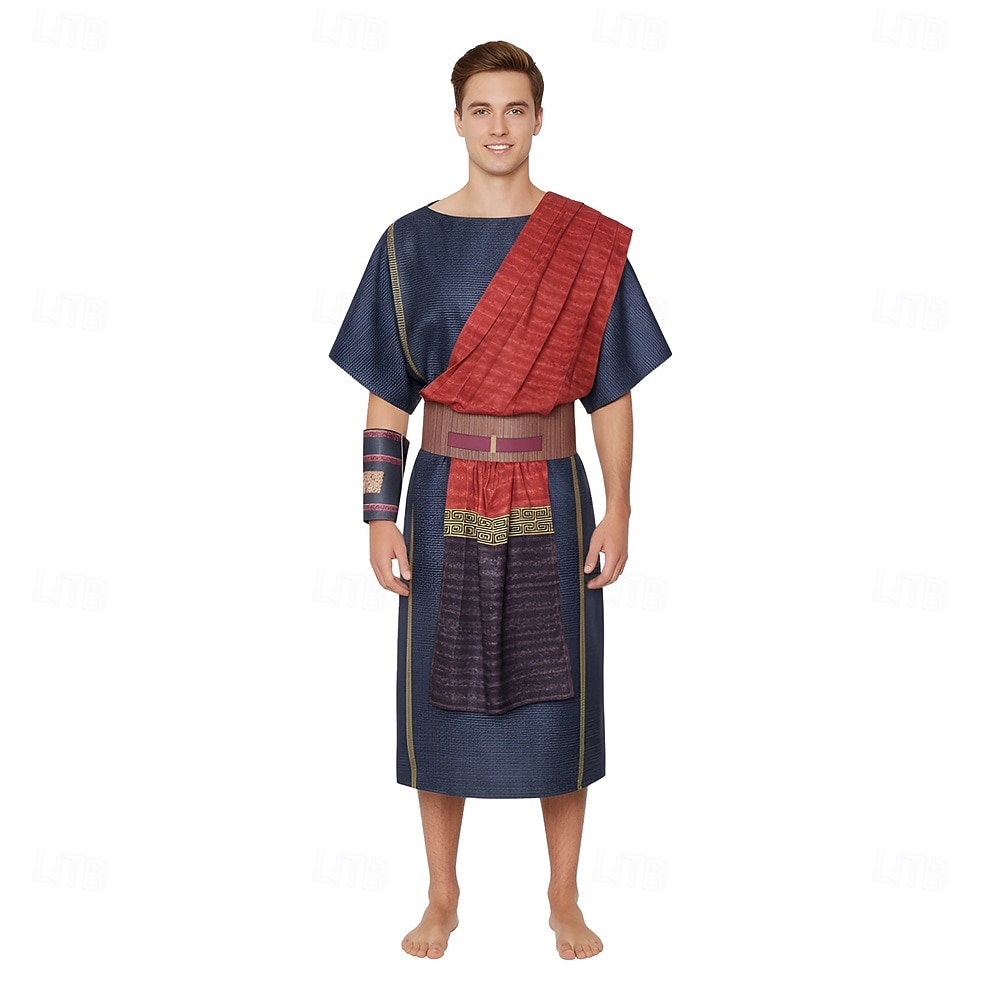 Asiria antigua Mesopotámico Animé Vestido llamativo Trajes De Cosplay Víspera de Todos los Santos Carnaval Rendimiento Comic Con Exposición de anime Disfraz Para Hombre Adulto 2026 - $74.99 –P5