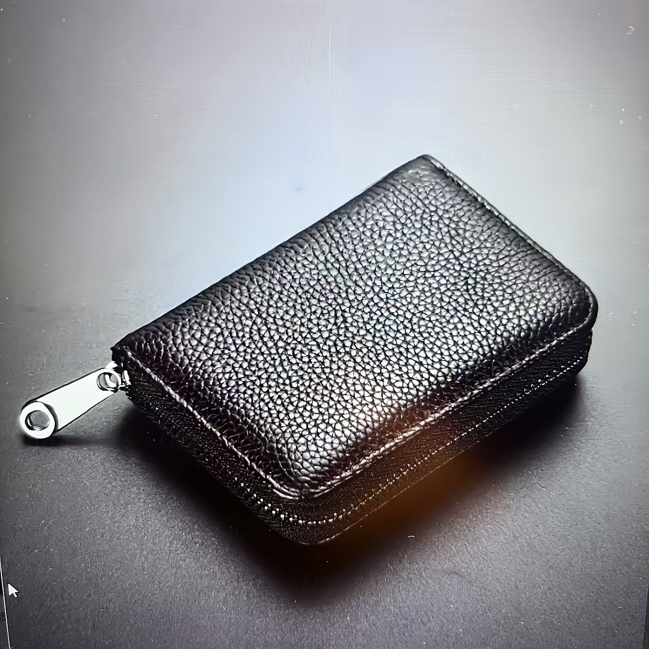 Men's RFID Blocking Travel Wallet, Slim Zipper Card Holder for Credit Cards, Cash, ID and Business Cards, Secure Black Minimalist Wallet with Metal Clasp 2026 - $10.49 –P3