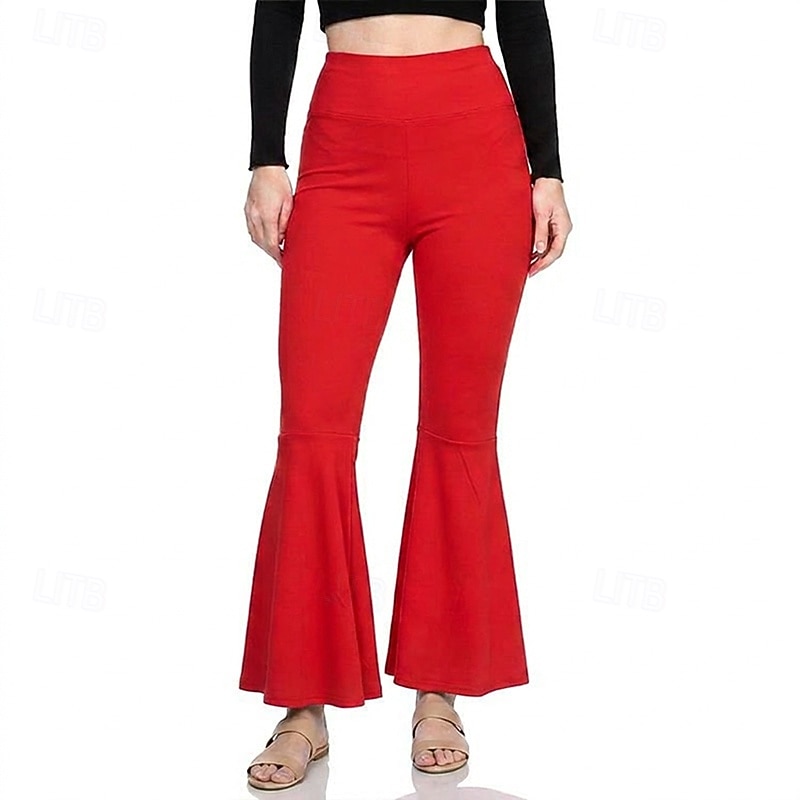 Anni '70 Disco Y2K Pantaloni a zampa d'elefante Pantaloni a zampa Bambola Costume Per donna Giorno dei Re Casual Quotidiano Parata dell'Orgoglio Mese dell'orgoglio Adulti Pantaloni del 2026 a $20.99 –P12