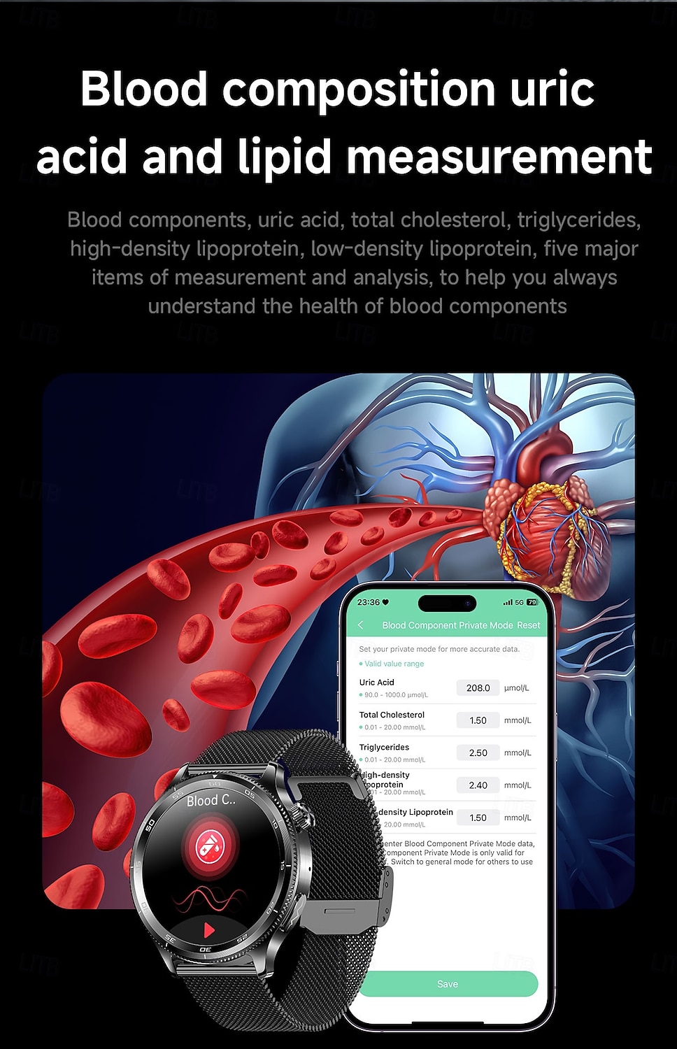 Smart Watch for Men (Answer/Make Calls), 1.39" Round HD Touch Screen Fitness Tracker with Heart Rate Sleep SpO2 Monitor, IP68 Waterproof Activity Tracker, Business Smartwatch for Android iOS 2026 - $86.99 –P7