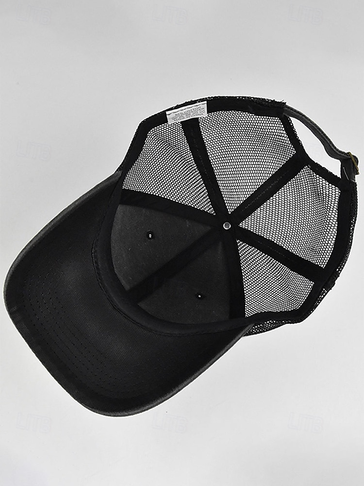 Damska czapka typu trucker z siateczki bawełnianej, regulowana czapka baseballowa w wielu kolorach, oddychająca, letnia, codzienna czapka do noszenia w podróży, na plaży, na świeżym powietrzu i na co 2026 - $11.99 –P9