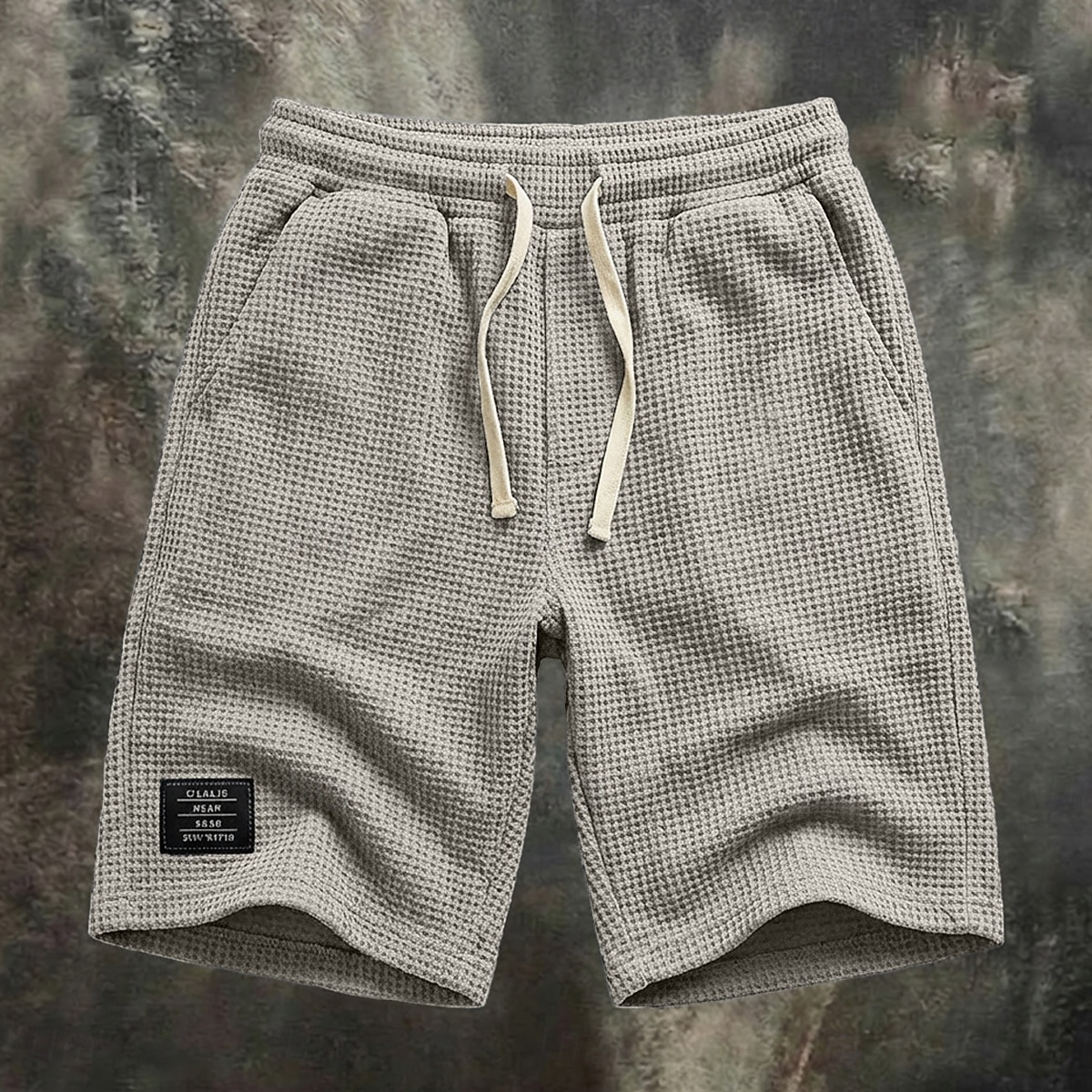 Per uomo Pantaloncini Waffle Pantaloncini Estivi Shorts da Spiaggia Pantaloncini casual Coulisse Elastico in vita Puro Tinta unica Tinta unita Comodità Lunghezza al ginocchio Casuale Quotidiano del 2026 a $22.99 –P8