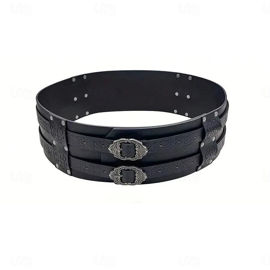 Retrò Vintage Medievale Rinascimento Cintura in Vita Guerriero Vichingo Ranger Costume Per uomo Vichingo Halloween Carnevale Fiera Rinascimentale LARP Adulti Cintura del 2026 a $23.99 –P4