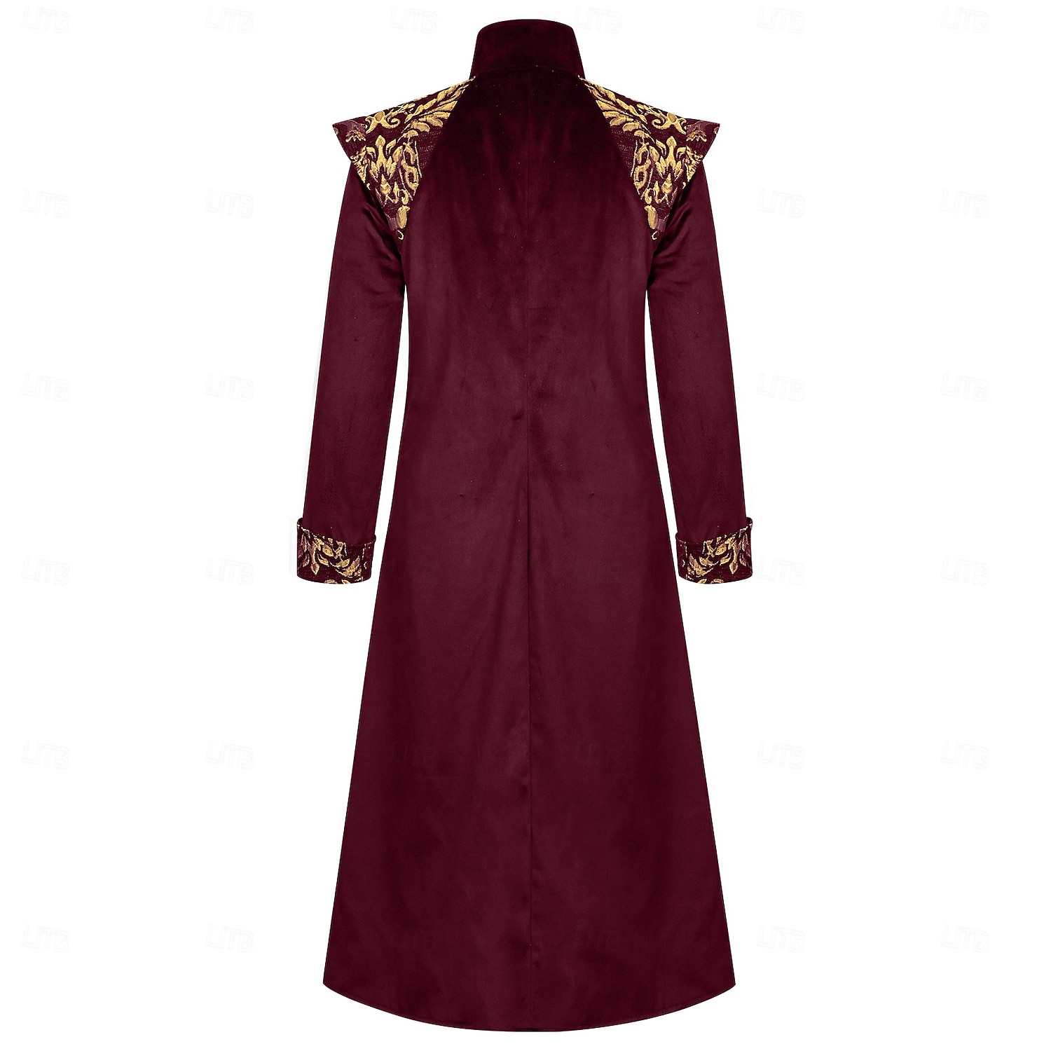 Barocco Medievale Rinascimento Cappotto Lunghe Principe Vampiro Nobile Ricamato Costume Per uomo Reale Halloween Carnevale Mascherata Feste Fiera Rinascimentale LARP Adulti Cappotto del 2026 a $85.99 –P9