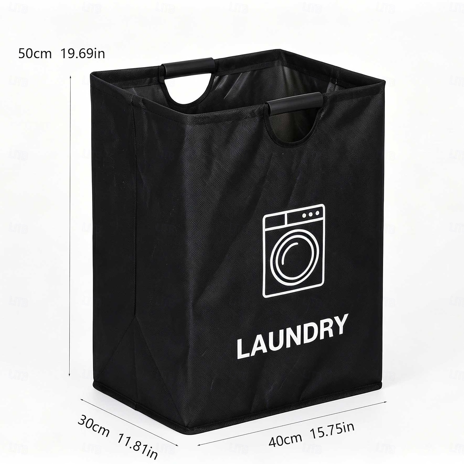 60L Large-Capacity Thickened Sorting Trash Can with Sponge EVA Handle, Foldable Storage Bag, Holds 60 Bottles, Durable Polyester Material, Suitable for Kitchen, Home, and Office Waste Organizers 2026 - $13.99 –P15