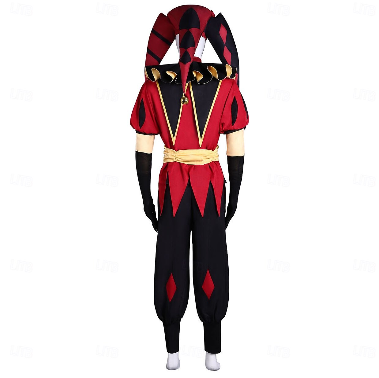 Horror Circus Clown Jester Fancy Costume Cosplay  Video Game Costumes for Adults' Men's Halloween Carnival Performance Comic Con Anime Expo 2026 - $116.99 –P22