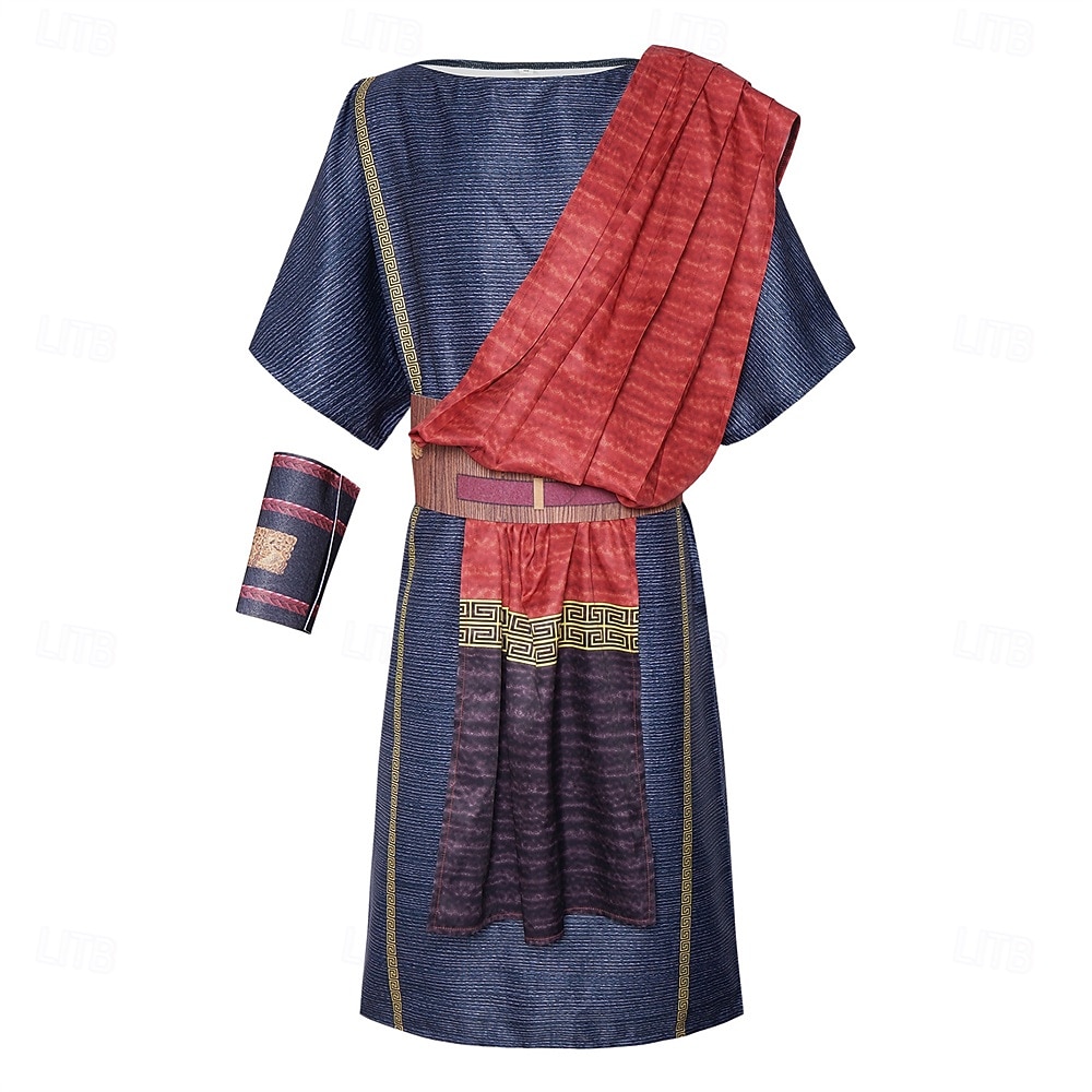 Asiria antigua Mesopotámico Animé Vestido llamativo Trajes De Cosplay Víspera de Todos los Santos Carnaval Rendimiento Comic Con Exposición de anime Disfraz Para Hombre Adulto 2026 - $74.99 –P7