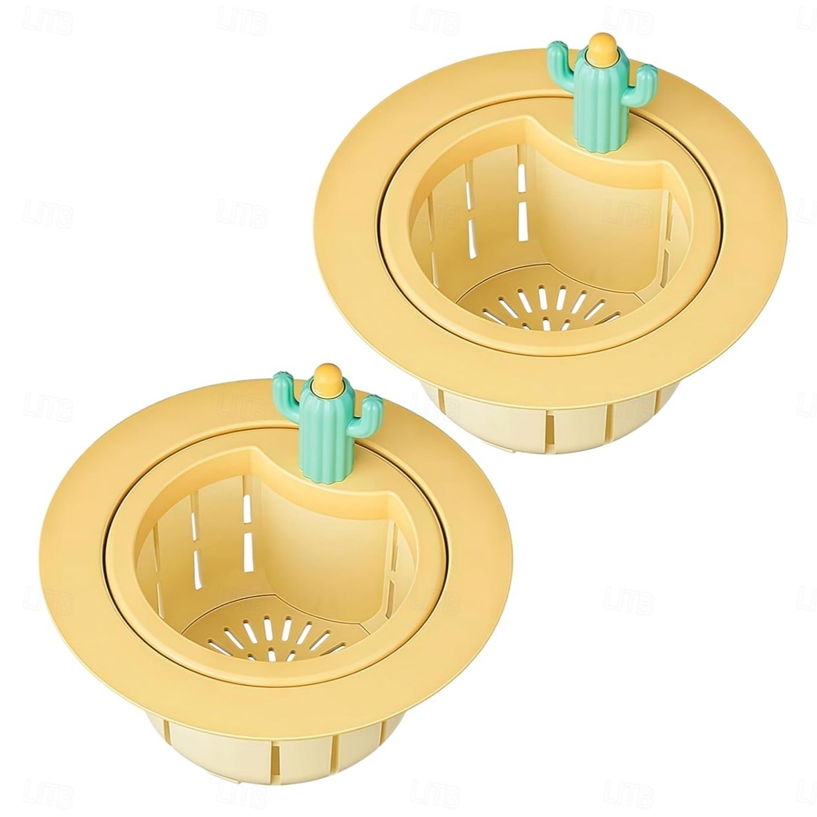2 Pack Cactus Kitchen Sink Strainer, Anti-Clogging Drain Filter Basket, Cute Sink Stopper Food Catcher with Easy-Lift Handle, Universal Sink Residue Filter for Kitchen & Bathroom Sinks 2026 - $8.99 –P3