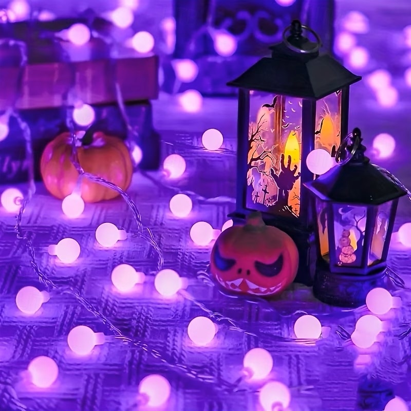 Ghirlanda luminosa solare con globo, 5 m 20 LED, 7 m 50 LED, 12 m 100 LED, luci fatate impermeabili per esterni, ideali per giardino, patio, matrimoni, campeggio, feste, Natale e Halloween. del 2026 a $12.99 –P12