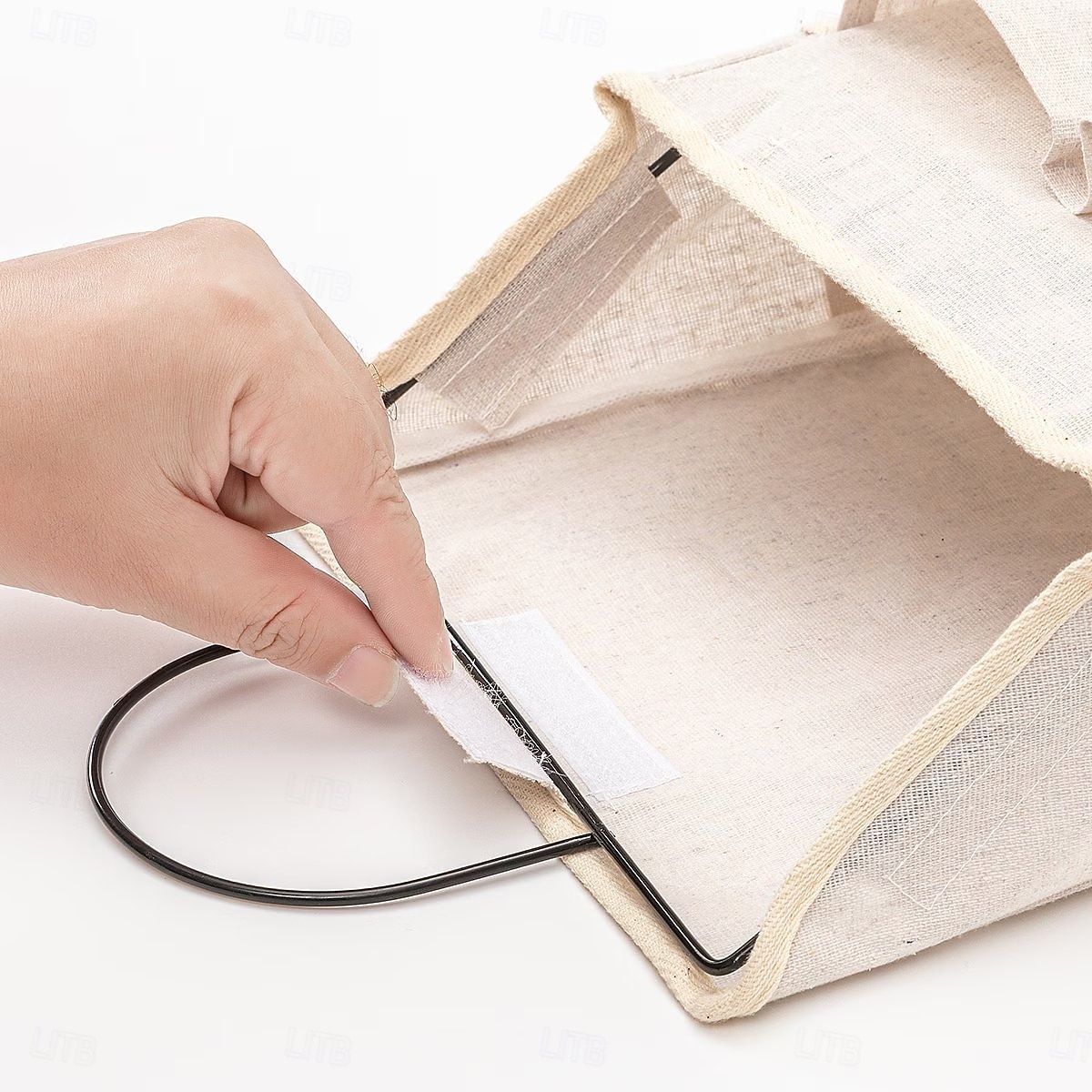 Lot de 1 ou 2 sacs de rangement suspendus en tissu, organisateur mural avec poches, pochette de rangement à suspendre à la porte, organisateur mural pour chambre d'étudiant, sac de rangement en tissu de 2026 ? $13.49 –P5
