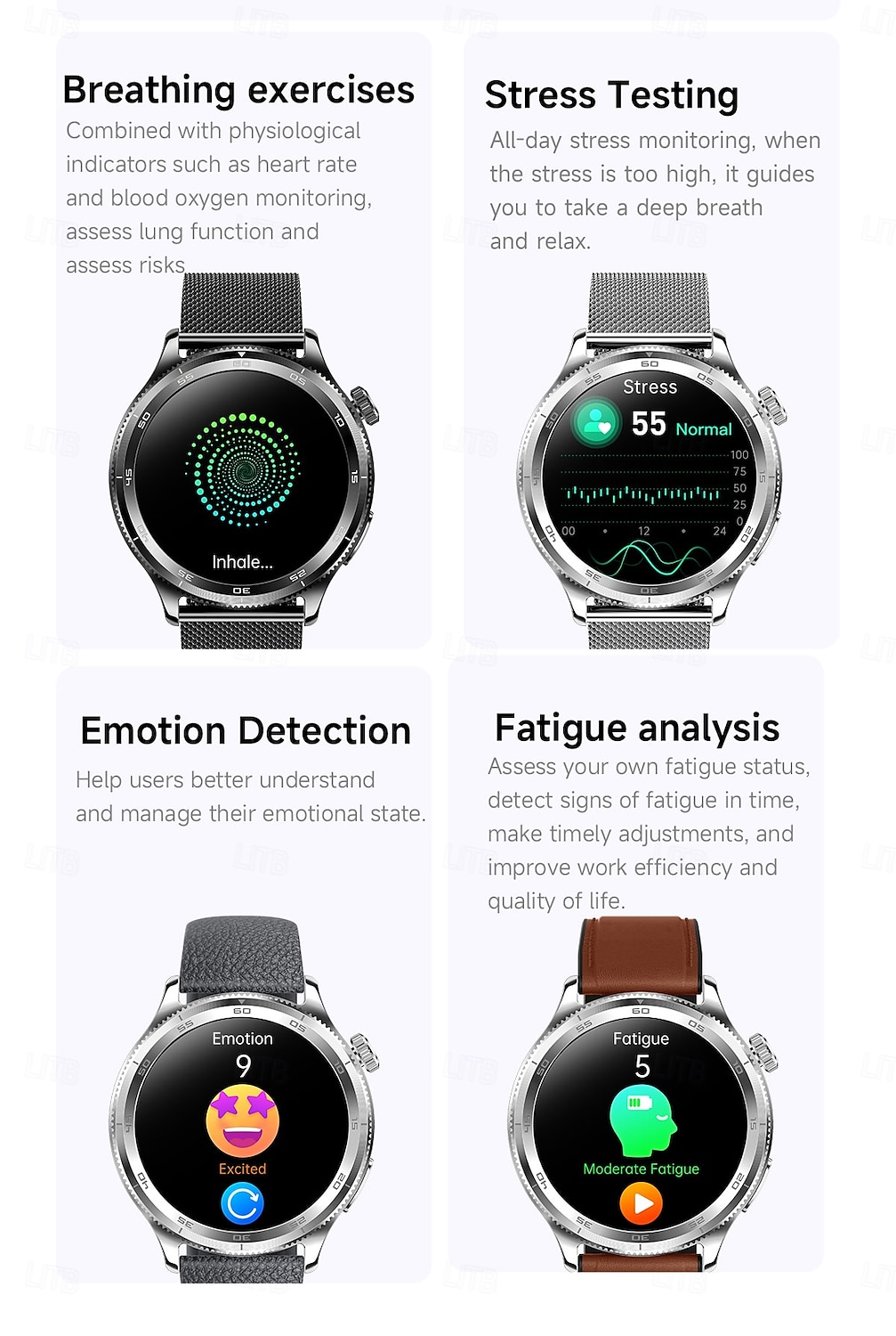 Smart Watch for Men (Answer/Make Calls), 1.39" Round HD Touch Screen Fitness Tracker with Heart Rate Sleep SpO2 Monitor, IP68 Waterproof Activity Tracker, Business Smartwatch for Android iOS 2026 - $86.99 –P13