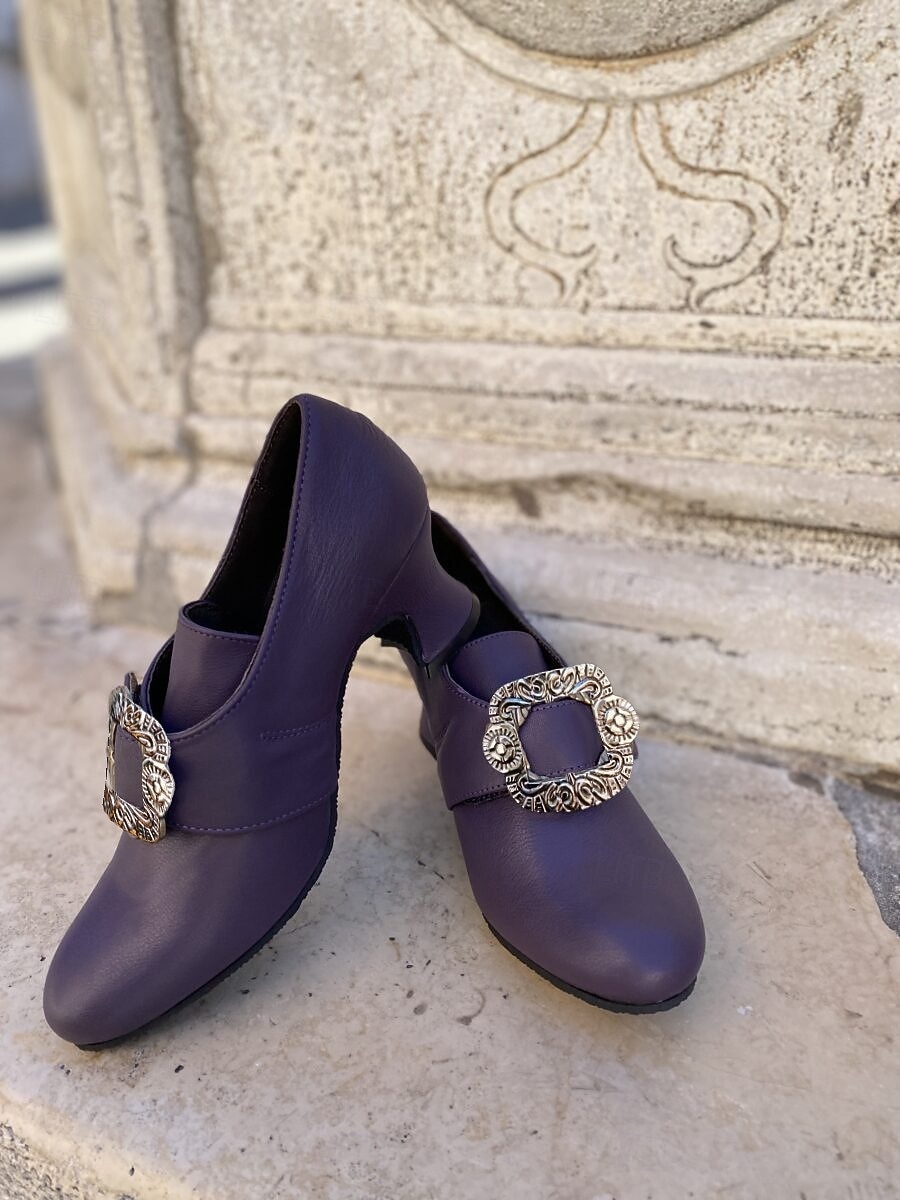Rococò Barocco Vittoriano Scarpe Costume Per donna Reale Halloween Carnevale Mascherata Performance Festa / Sera Mascherata Adulti Scarpe del 2026 a $61.99 –P6