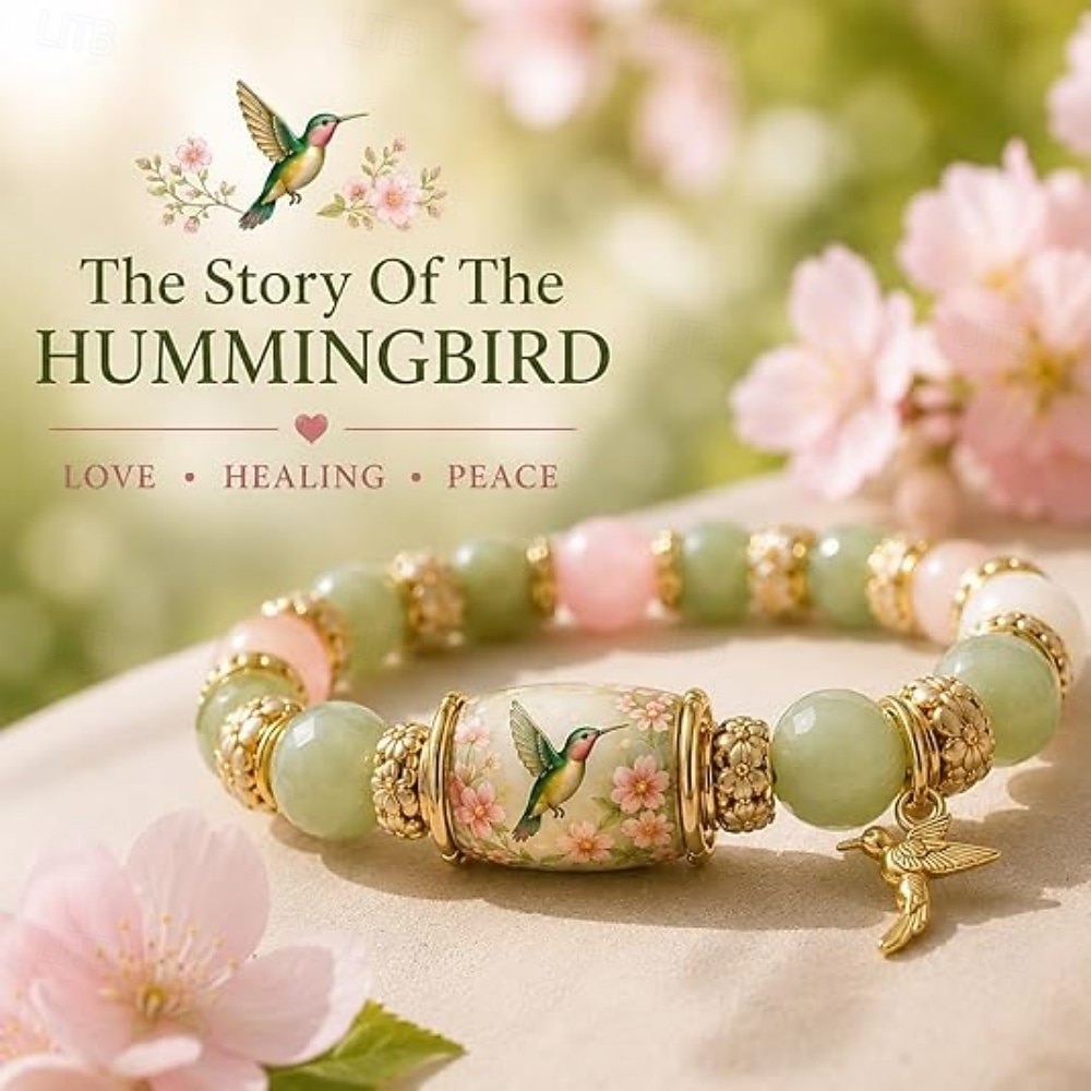 liefde, vrede &Lente zegeningen 2026 limited edition armband met geschenkdoos voor vrouwen, inspirerende bij, blauwe vogel, vlinder armband, sieraden bedeltjes, polsbandje, elastisch stretch 2026 - $19.99 –P4