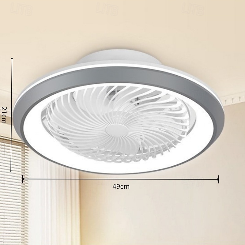 48cm Dimmable Ceiling Fan Plastic Modern 110-120V 220-240V 2026 - $563.39 –P3
