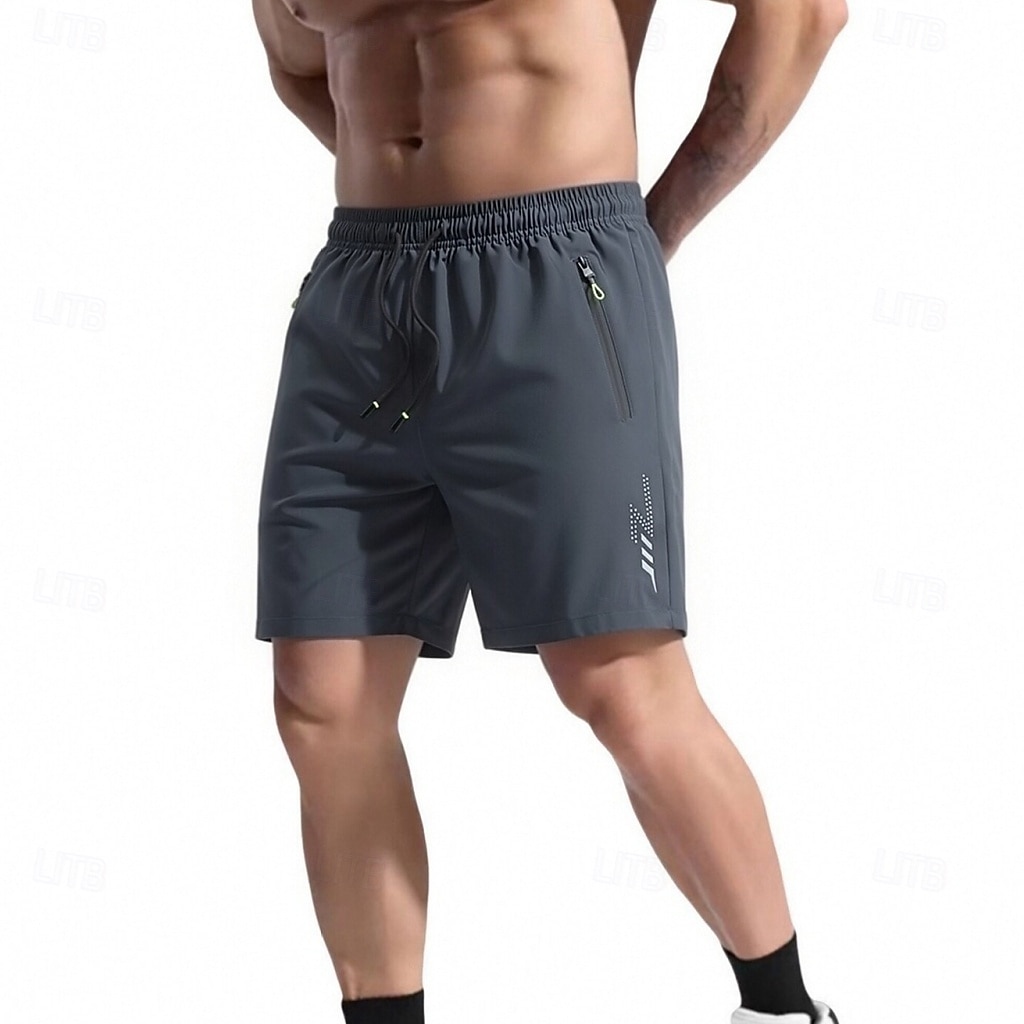 Per uomo Shorts sportivi Shorts Pantaloncini Estivi Pantaloncini casual Coulisse Tasca Elastico in vita Semplice Corto Quotidiano All'aperto Abbigliamento casual alla moda Sport Streetwear azzurro del 2026 a $17.99 –P11