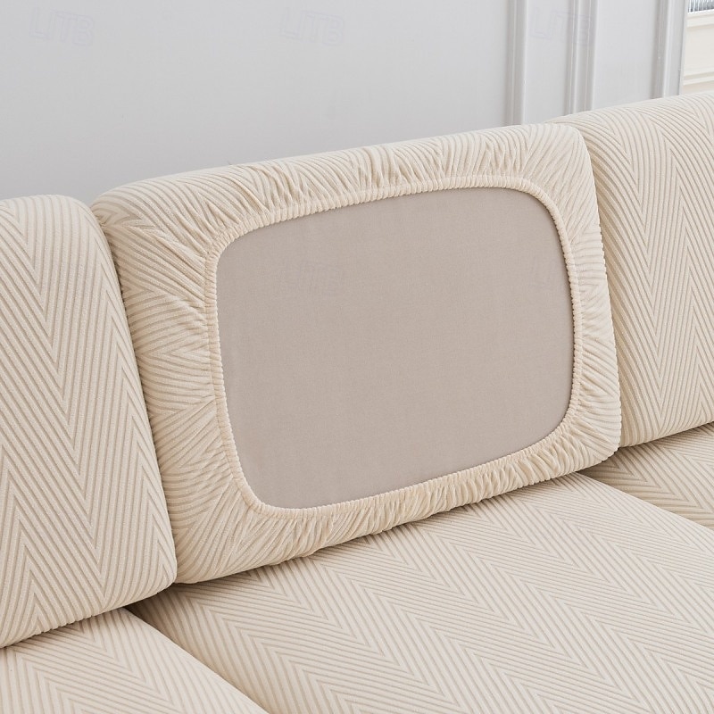 Fodera per cuscino divano jacquard magica, fodera elastica a prova di animali domestici per sedile divano, protezione elastica per mobili facile da installare per cani e gatti del 2026 a $11.49 –P19
