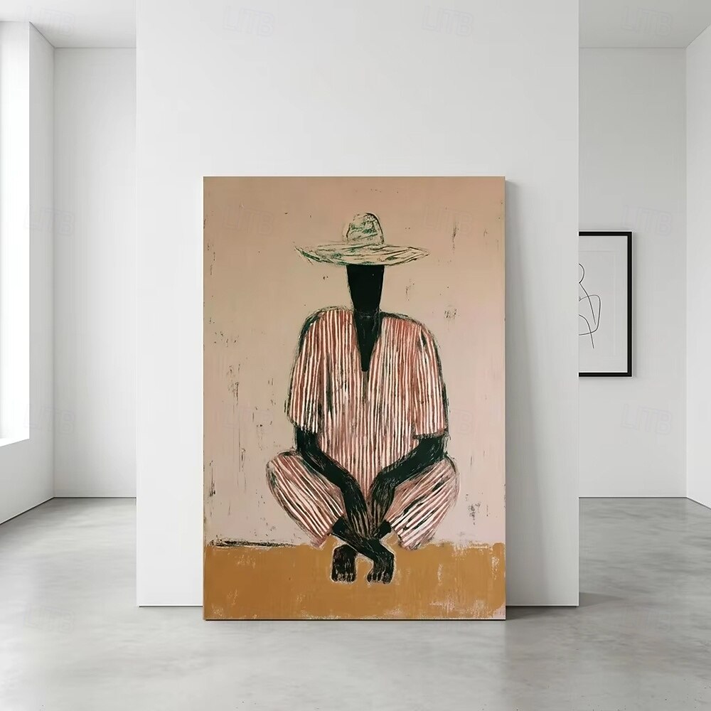 Mintura Handpainted Figures Oil Painting On Canvas Wall Art Modern Decoration Abstract Picture For Home Hotel Decor Rolled Frameless Unstretched Painting 2026 - $77.99 –P4