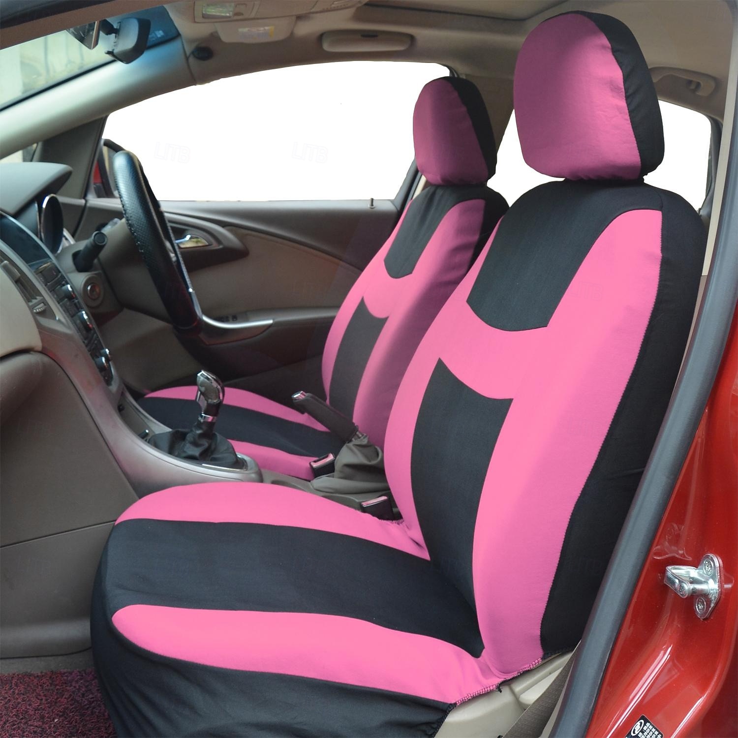 Set completo di 9 coprisedili universali per auto, in tessuto a rete di poliestere traspirante, per auto, SUV, berline e camion. Eleganti accessori per interni bicolore, facili da installare. del 2026 a $34.99 –P13