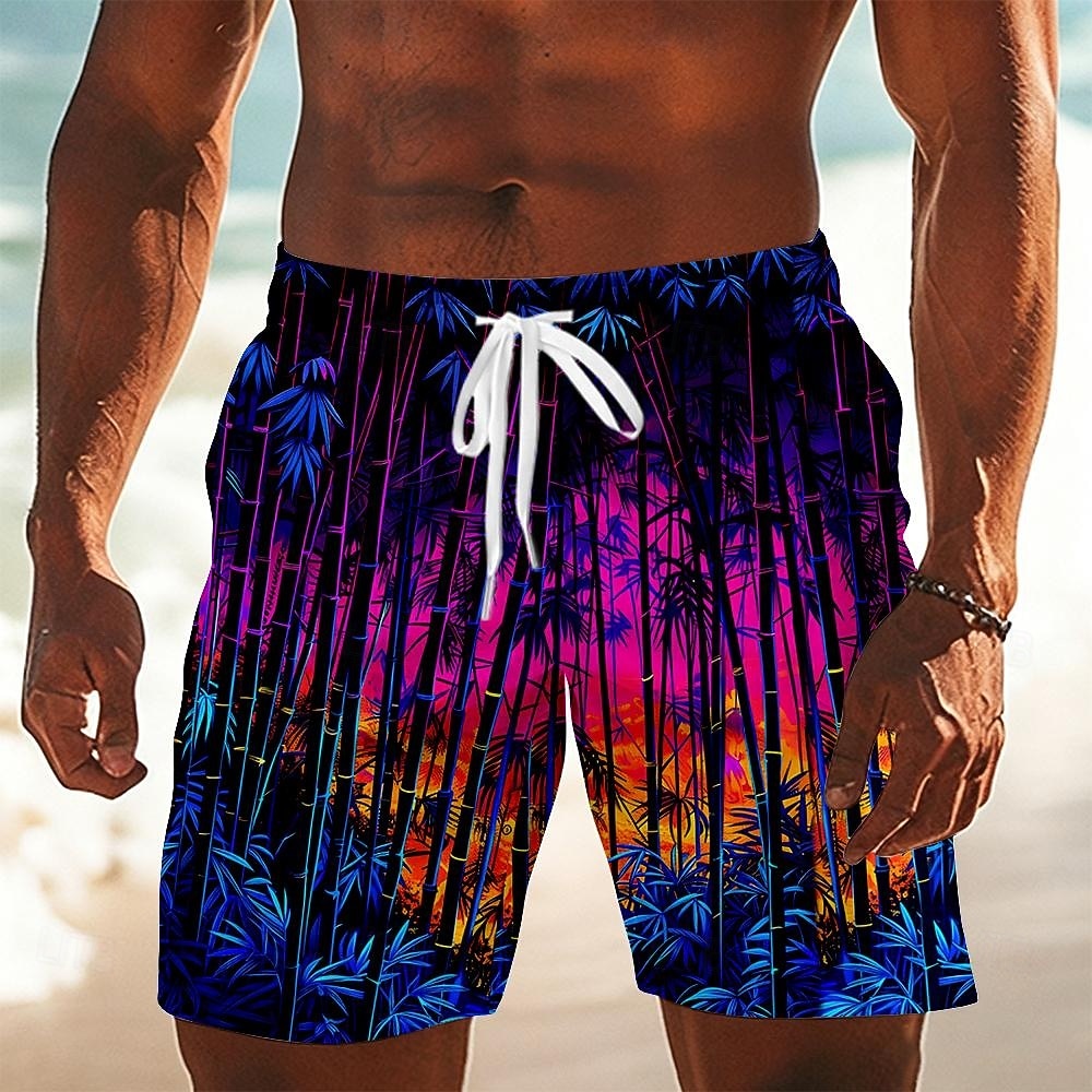 Per uomo Piante Bambù Costumi da bagno Costumi da bagno Pantaloncini da bagno Pantaloncini da Surf Misura del girovita medio Casual Quotidiano All'aperto Tasche Laterali fodera in rete Coulisse del 2026 a $20.99 –P1