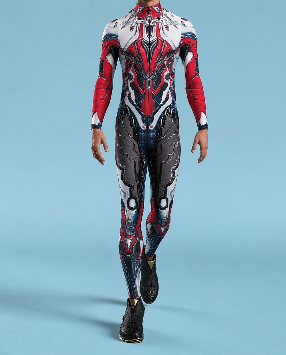 2026年 カーニバルコスチューム フルボディスーツ 柄全身タイツ コスプレ衣装 ボディスーツ プリント セクシーコスチューム ハロウィーン 男性用 女性用 男の子 コスチューム のために パーティー 性能 マスカレード 子供用 成人  コレクション – $37.99 –P19