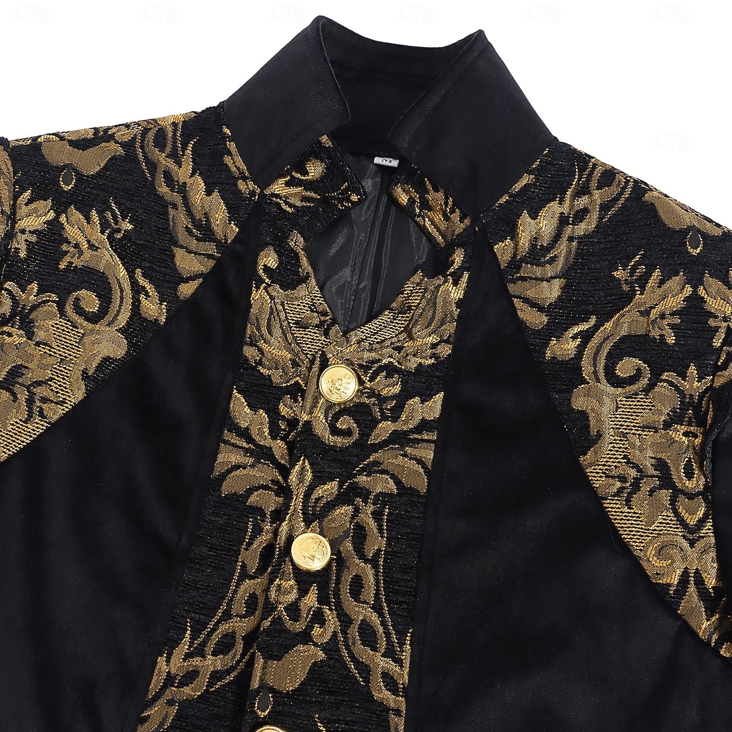 Barocco Medievale Rinascimento Cappotto Lunghe Principe Vampiro Nobile Ricamato Costume Per uomo Reale Halloween Carnevale Mascherata Feste Fiera Rinascimentale LARP Adulti Cappotto del 2026 a $85.99 –P3