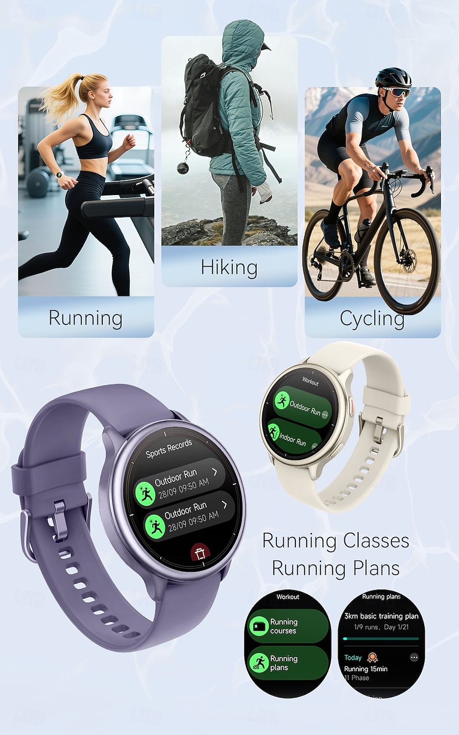 DR09 Smart Watch for Men Women (Answer/Make Call), 1.27" HD Round Display Fitness Tracker with Heart Rate Sleep Monitor SpO2, 24/7 Health Activity Tracker, IP68 Waterproof for Android iOS 2026 - $66.99 –P8
