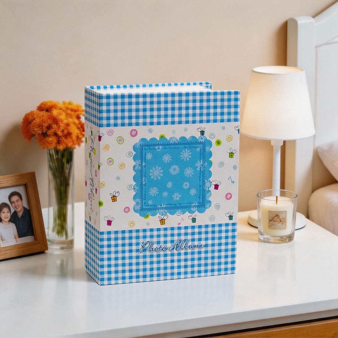 6-Inch Photo Album with 200 Pockets, Colorful Plaid Cover Photo Book, Large Capacity Picture Storage Album for Family Memories, Kids Photos, Travel Pictures and Baby Photos, Cute Scrapbook Style Album 2026 - $11.99 –P3