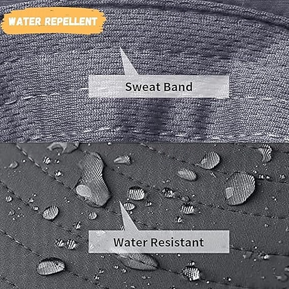 Cappello da sole a tesa larga per esterni con 2 ventole solari, cappello a secchiello per uomo e donna, protezione UPF 50+, ideale per la pesca. &Cappello da spiaggia con ventola incorporata del 2026 a $30.99 –P4