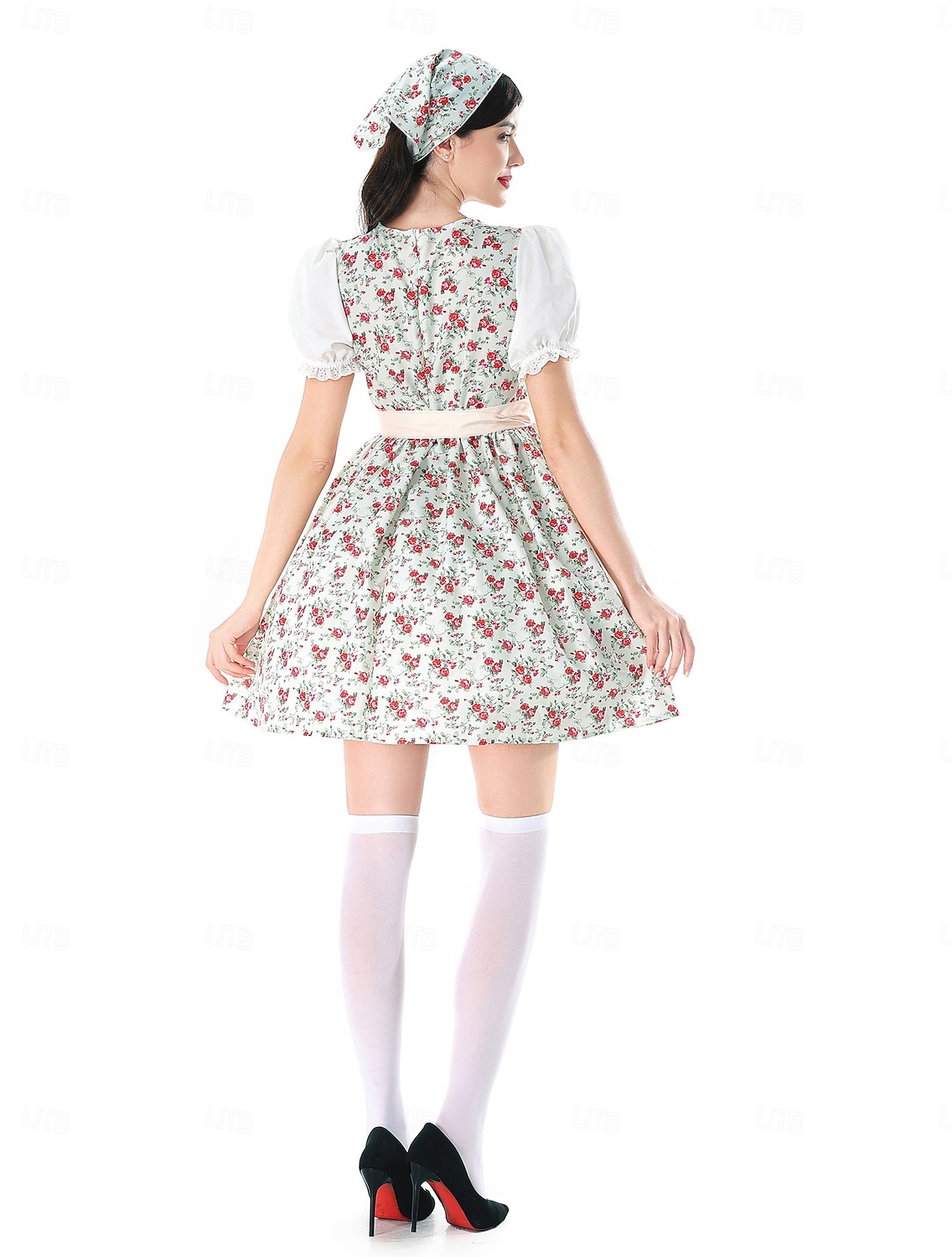 Oktoberfest Dirndl Dress Dirndl Set Mini Length Maid Bavarian German Munich Wiesn Women's Carnival Beer Festival Traditional Style Cloth 2026 - $69.99 –P6