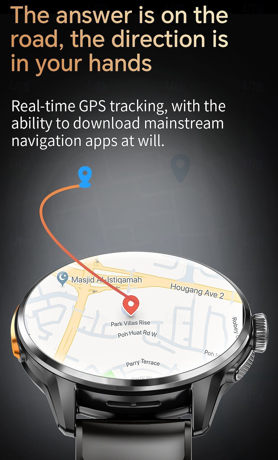 5G smartwatch met simkaartslot, Android smartwatch voor heren met draaibare camera voor fotografie, wifi, GPS-ondersteuning, sociale media-apps zoals TikTok, Instagram en YouTube, en een eigen 2026 - $116.24 –P13