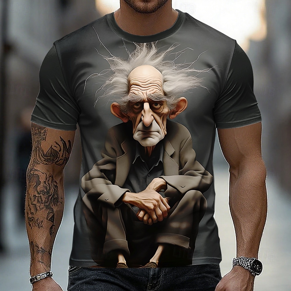 Bărbați 3D Print #D Tricou Manșon scurt Tricou Tipărire 3D Stil Nautic Cămașă Exagerat Designer Zilnic Club Petrecere Albastru piscină 1 2 Vară Primăvară Toate Sezoanele Îmbrăcăminte S M L XL XXL XXXL 2026 - $8.49 –P10