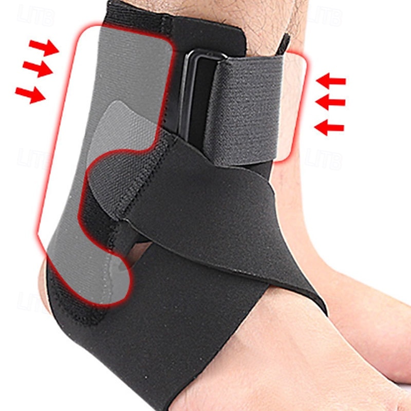 Ankle Brace with Dual Side Stabilizers - Adjustable Compression Ankle Support for Sports, Sprain Recovery & Injury Prevention 2026 - $13.99 –P4