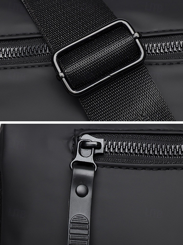 Borsa a tracolla da uomo resistente all'acqua, leggera, in poliestere, con multitasche, ideale per viaggi, uso quotidiano, EDC, casual, lavoro, pendolarismo, attività all'aperto, disponibile in del 2026 a $18.99 –P5