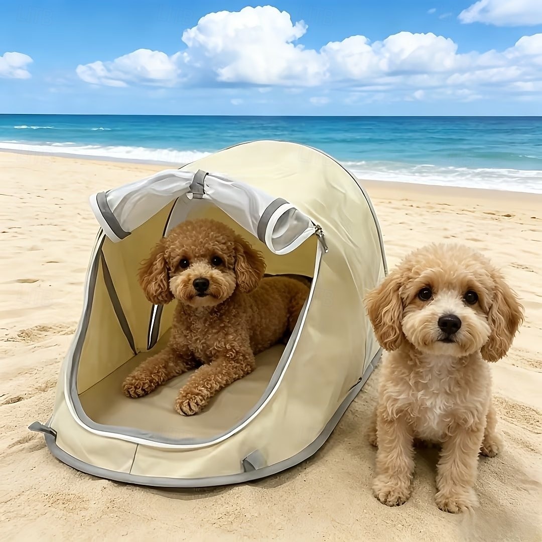 Collapsible Pet Tent (suitable For Cats And Dogs), Breathable Mosquito-proof Mesh Design, Indoor And Outdoor Dual-use Pet Bed, Suitable For Home, Camping, Grassland, Beach 2026 - $22.99 –P7