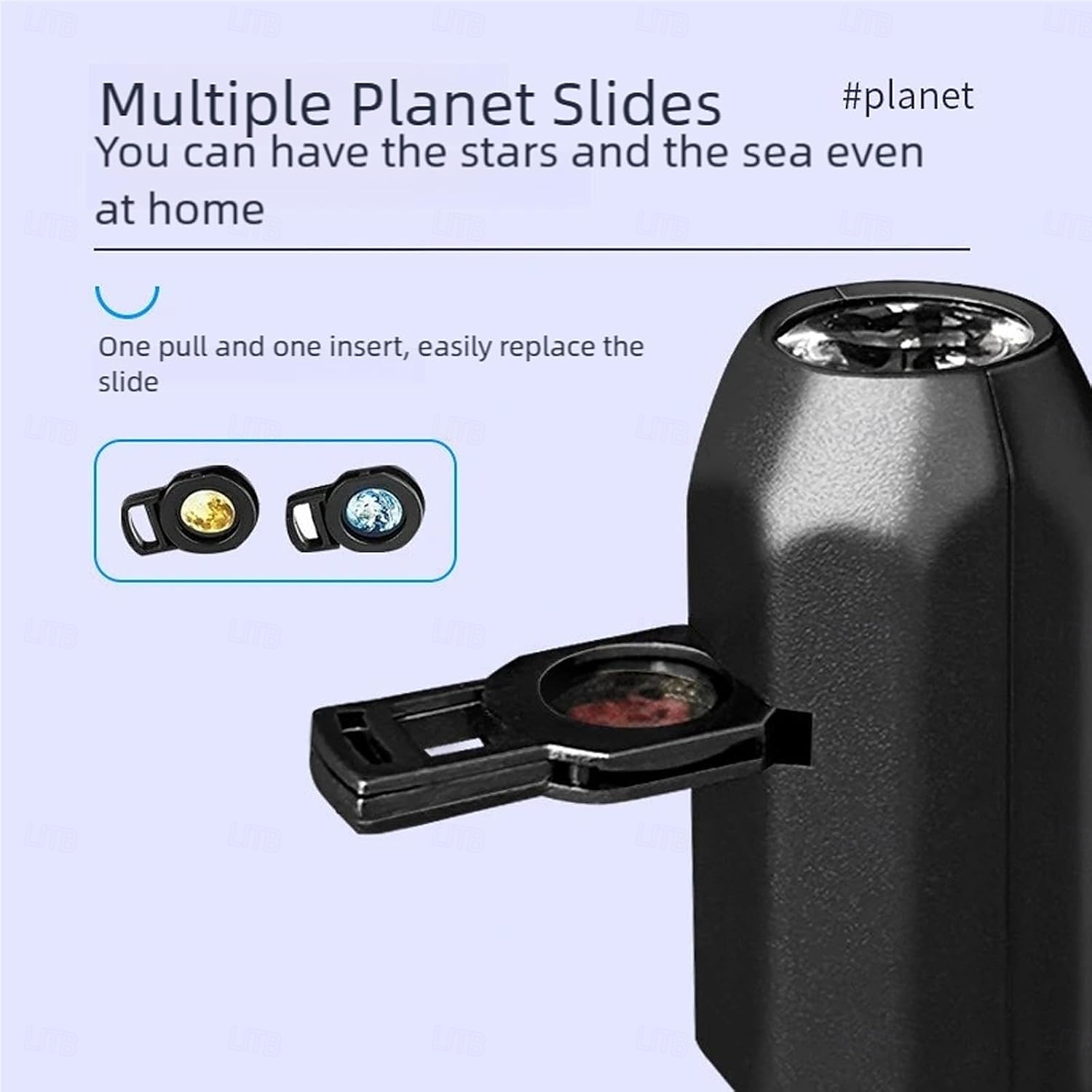 LED-ruimteprojectorlamp met 360° draaiende planeten, nachtlampje voor thuisfeestjes, plafond- en wanddecoratie, roterende LED-planeetprojectorlamp. 2026 - $17.99 –P4
