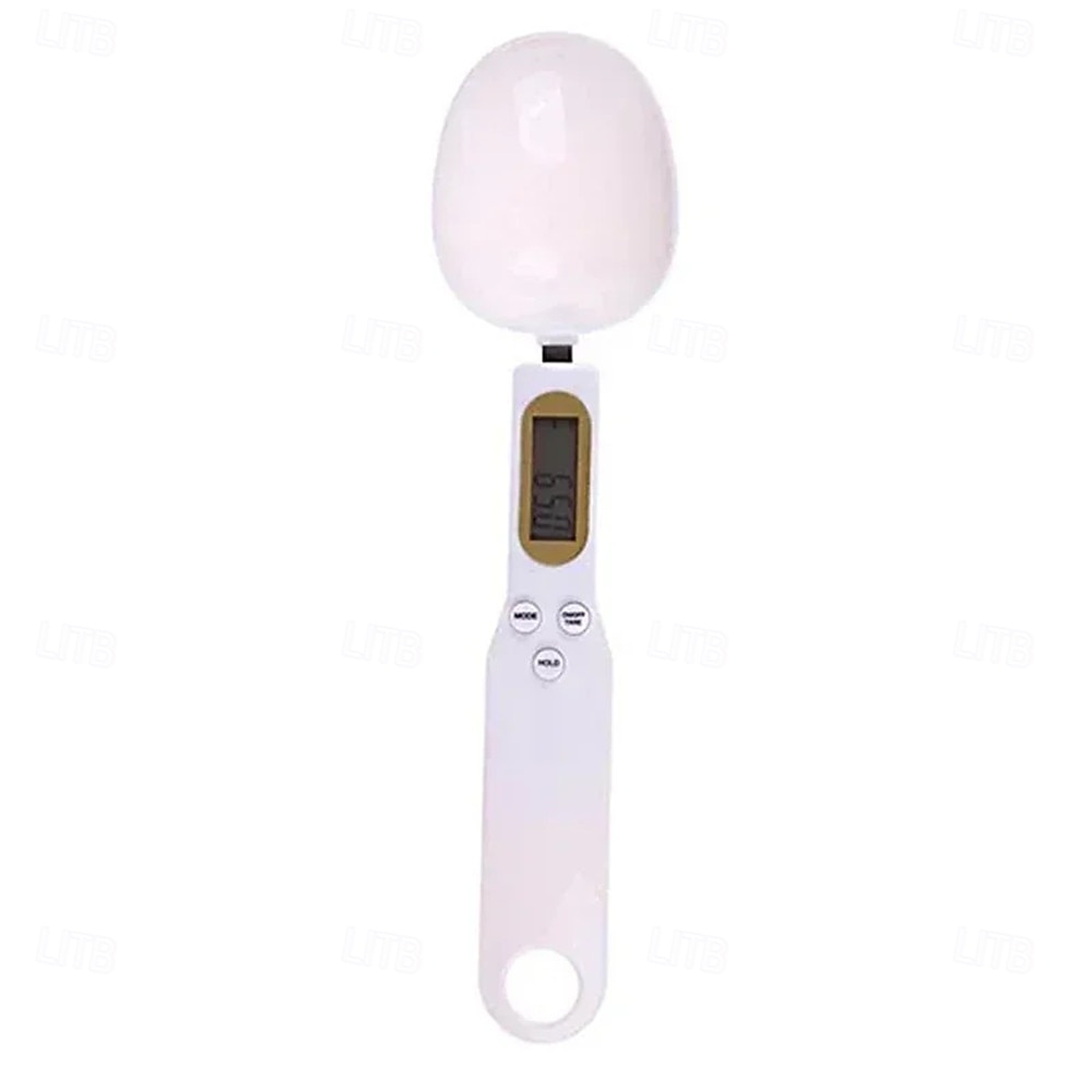 Lingură digitală 500g/0.1g, lingură electronică de măsurat cu afișaj LCD, cântar alimentar de înaltă precizie pentru cafea, făină, lapte praf, copt, gătit și porționare nutrițională 2026 - $15.99 –P3