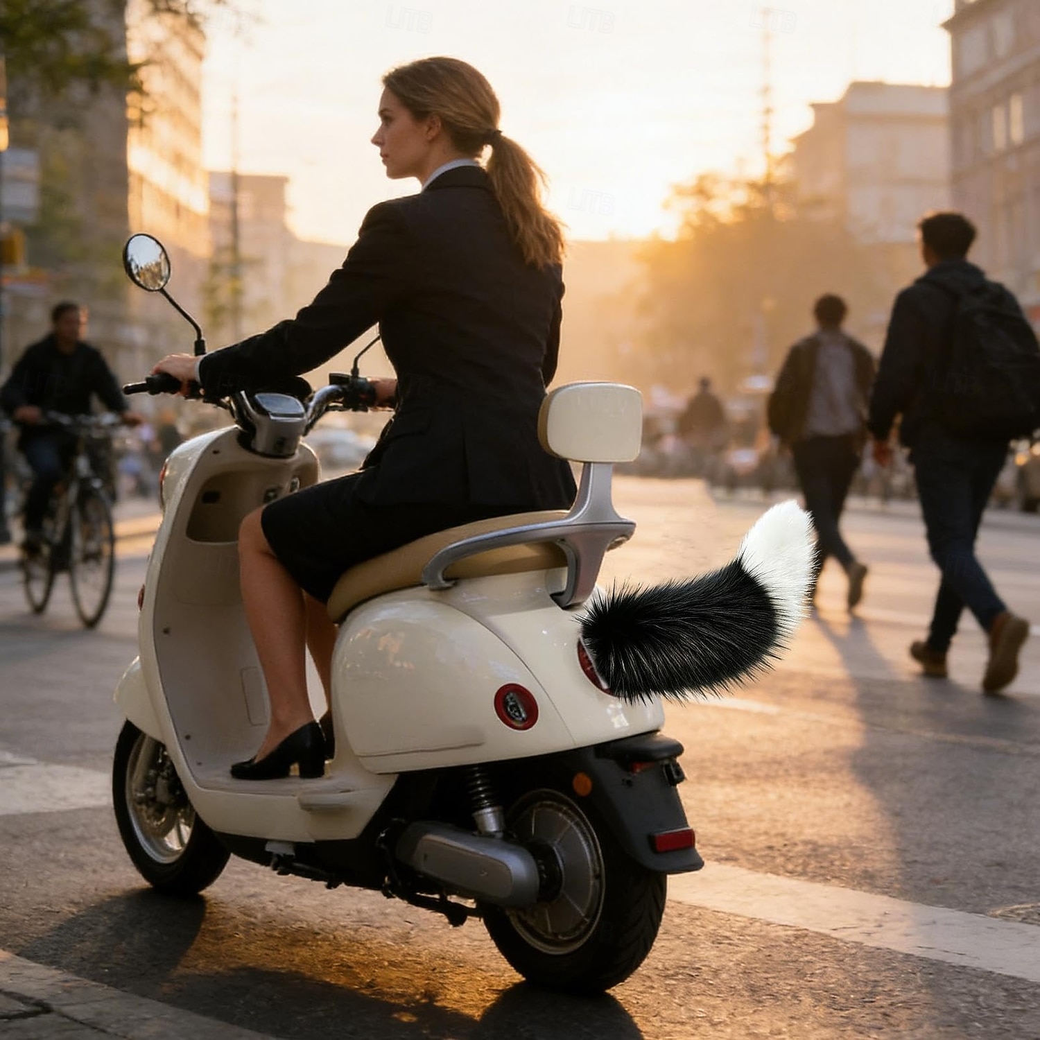 Coda di volpe mobile elettronica con telecomando, accessorio auto kawaii motorizzato con diverse modalità di funzionamento e facile installazione adesiva. del 2026 a $20.99 –P3