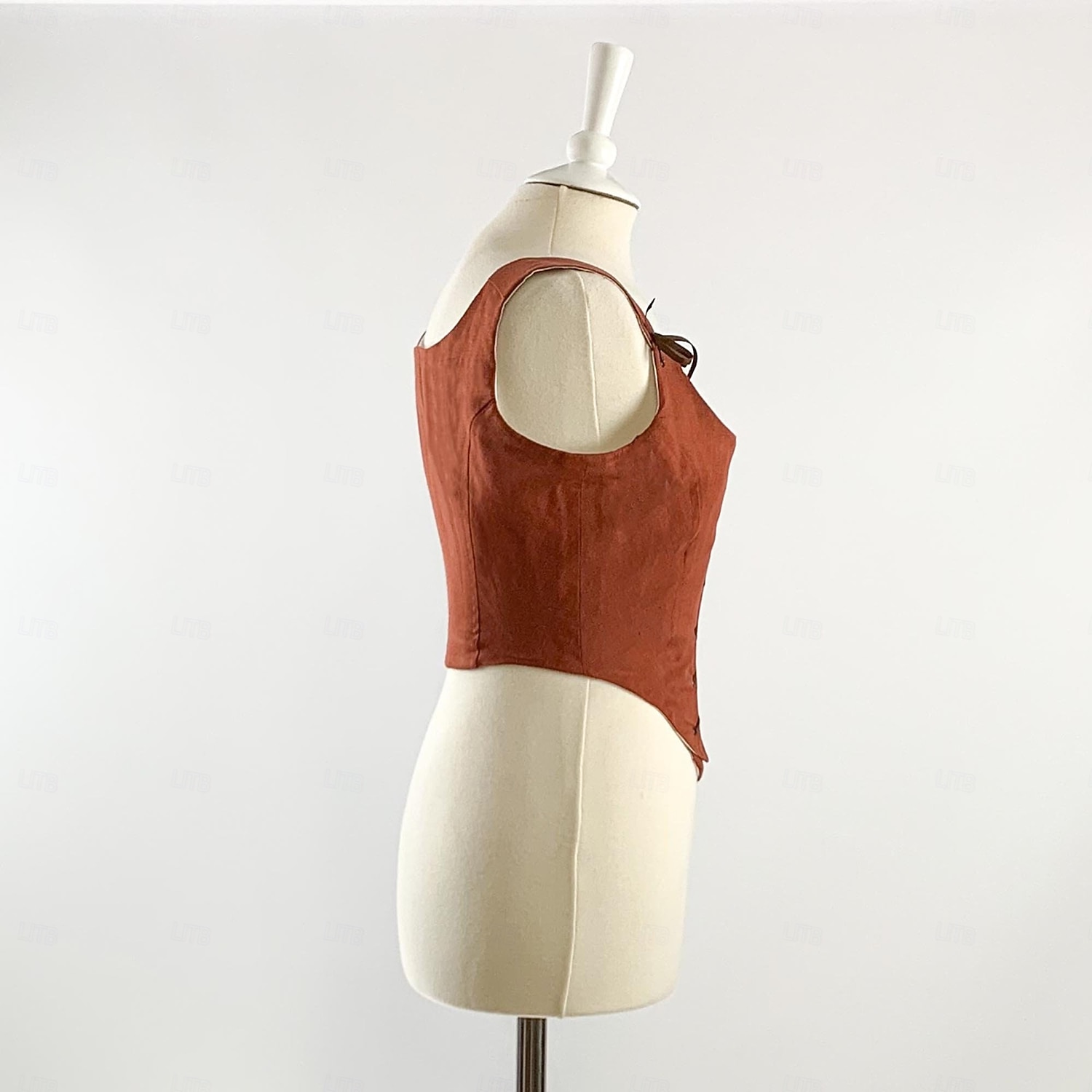 Retrò Vintage Medievale Rinascimento Corsetto Gentildonna Nobildonna Allacciato Costume Per donna Reale Halloween Carnevale Fiera Rinascimentale LARP Adulti Corsetto del 2026 a $64.99 –P6