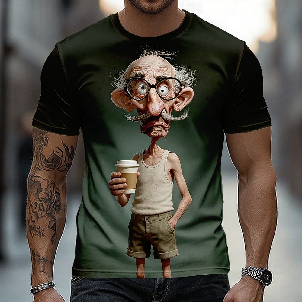 Bărbați 3D Print #D Tricou Manșon scurt Tricou Tipărire 3D Stil Nautic Cămașă Exagerat Designer Zilnic Club Petrecere Albastru piscină 1 2 Vară Primăvară Toate Sezoanele Îmbrăcăminte S M L XL XXL XXXL 2026 - $8.49 –P1